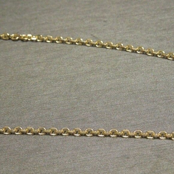 Vintage Estate C1980 10K 14K Gold 3.95TCW Diamond Heart Necklace 16" - Picture 7 of 8